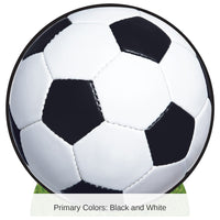 4 Pack Bulk Soccer Ball Stand-Up