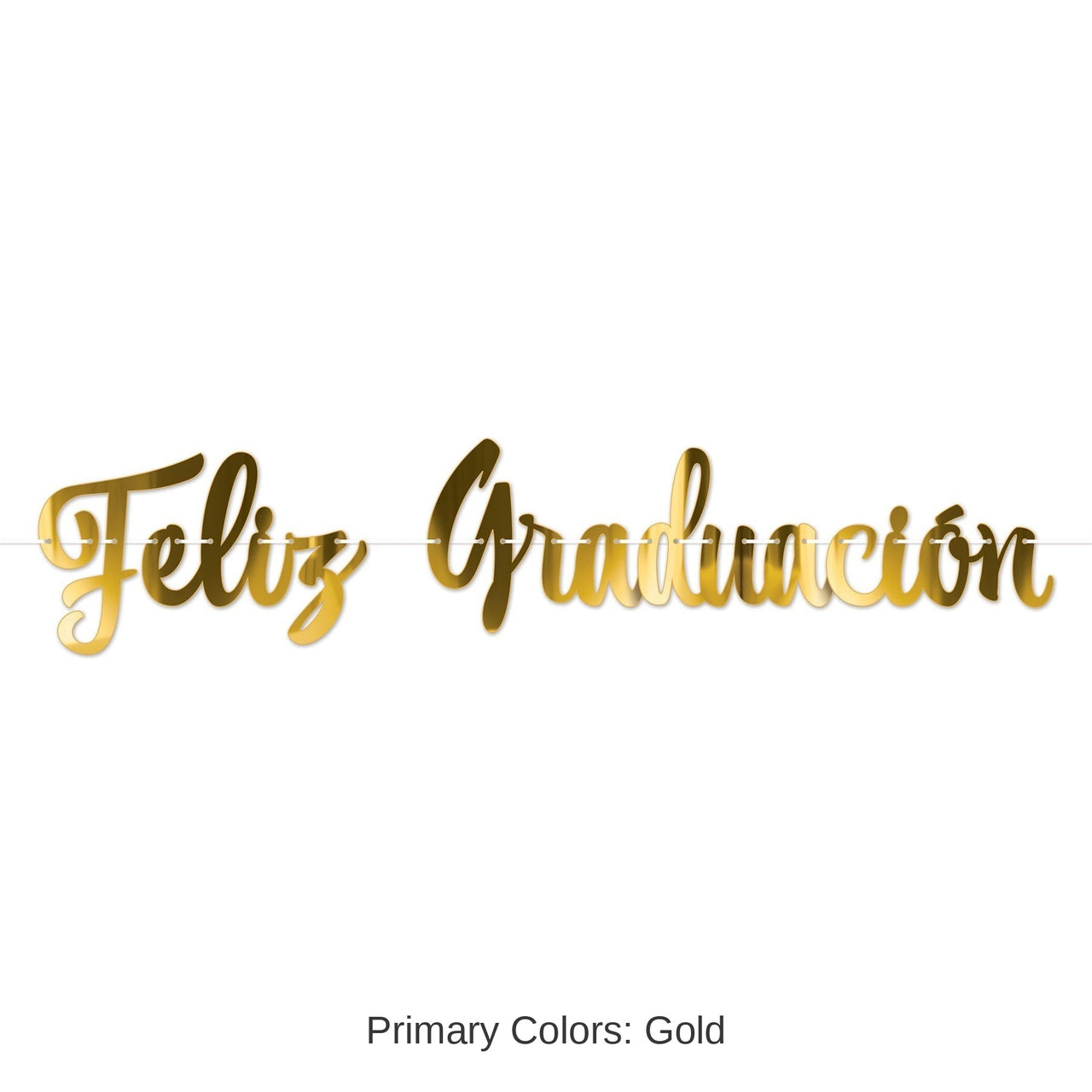 12 Pack Bulk Foil Feliz GraduaciÃ³n Streamer