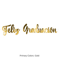 12 Pack Bulk Foil Feliz GraduaciÃ³n Streamer
