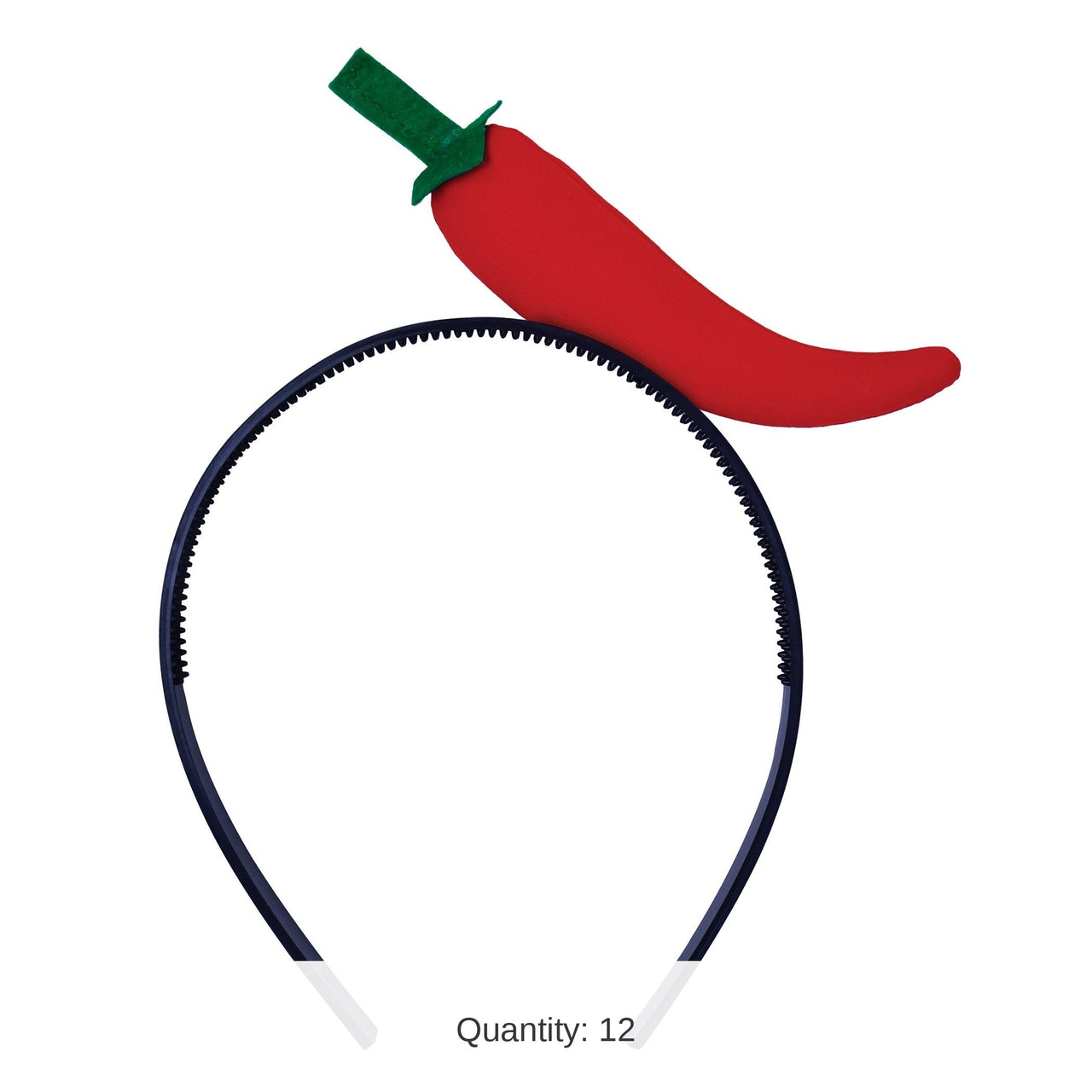 12 Pack Bulk Chili Pepper Headband Fiesta & Cinco de Mayo Fun