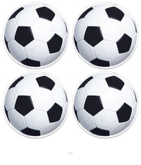48 Pack Bulk Soccer Ball Placemats 13-inch Sporty Table Decor