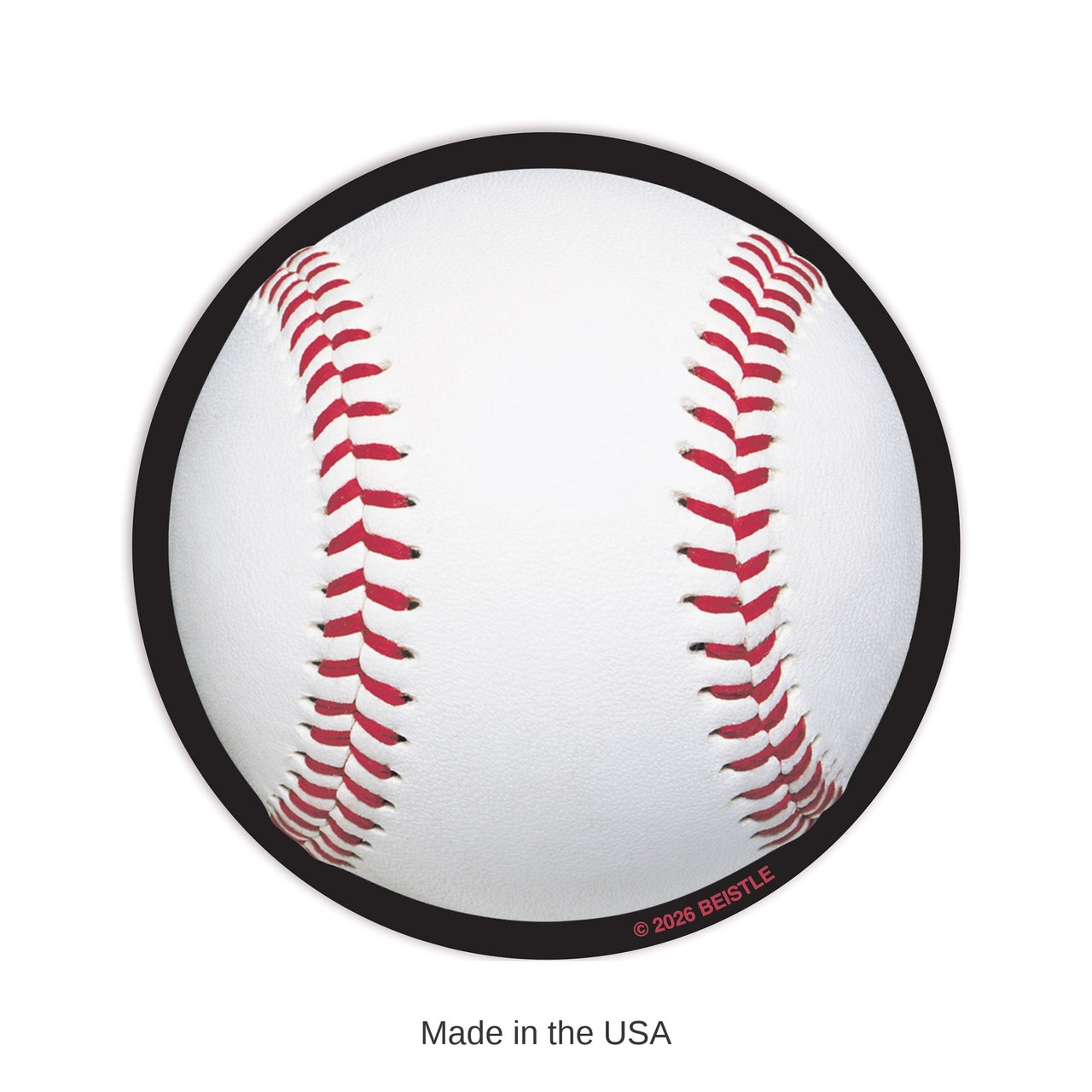 96 Pack Bulk Baseball Coasters Sports Party Tableware
