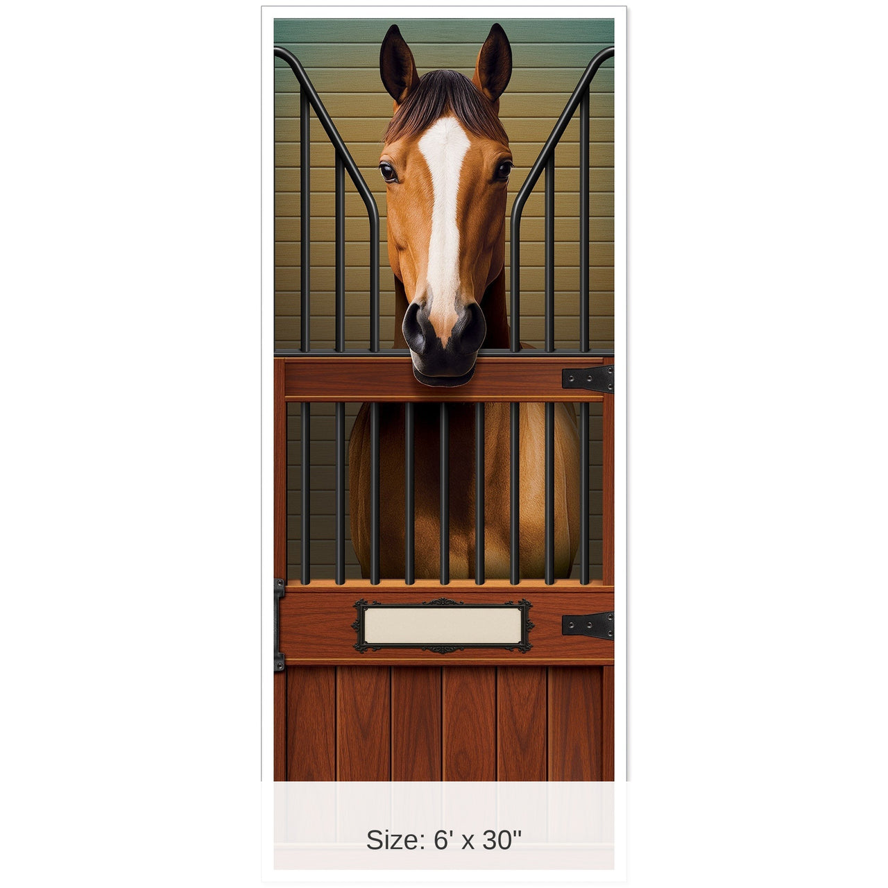12 Pack Bulk Horse Door Cover All-Weather Western & Farm Decor