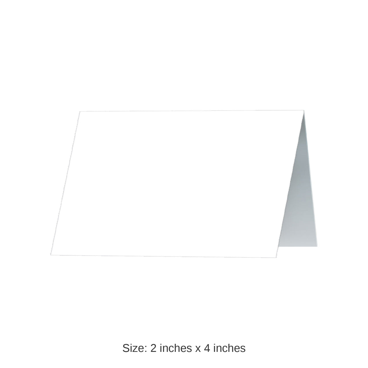 60 Pack Bulk Elegant White Place Cards for Weddings & Events