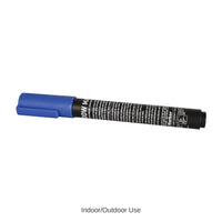 24 Pack Bulk Blue Washable Window Marker Indoor & Outdoor Use