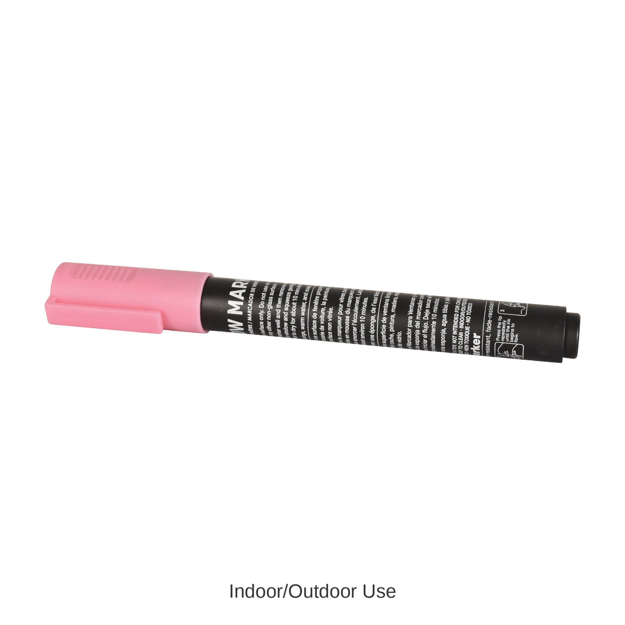 24 Pack Bulk Pink Washable Window Marker Indoor & Outdoor Use