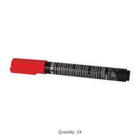 24 Pack Bulk Red Washable Window Marker Indoor & Outdoor Use
