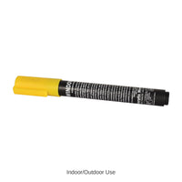 24 Pack Bulk Yellow Window Marker Washable, Non-Toxic & Easy Clean