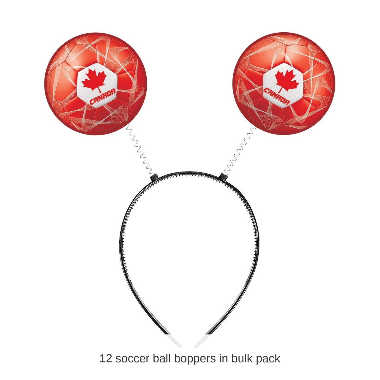12 Pack Bulk Soccer Ball Boppers Headband Sports Fan