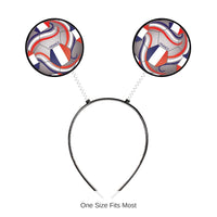12 Pack Bulk France Boppers Headband Soccer & Sports Theme Accessory