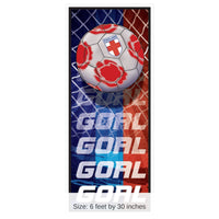 12 Pack Bulk England Soccer All-Weather Door Cover 6ft x 30in