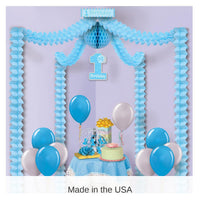 6 Pack Bulk 1st Blue Birthday Party Canopy