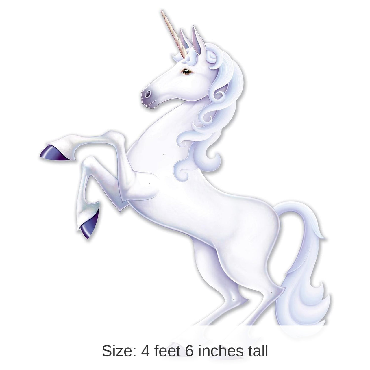 12 Pack Bulk Jointed Unicorn Party Decoration