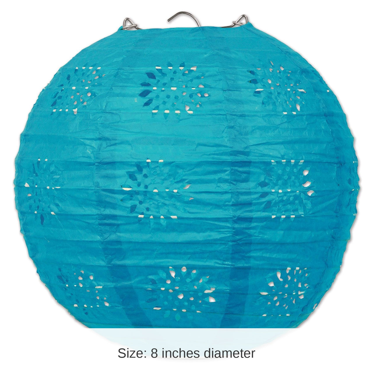 18 Pack Bulk Party Lace Paper Lanterns Turquoise