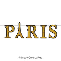 12 Pack Bulk Paris Party Streamer