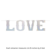 12 Pack Bulk Love Streamer
