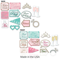 144 Pack Bulk Wedding Shower Photo Fun Signs