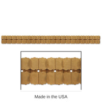 12 Pack Bulk Kraft Paper Leaf Garland