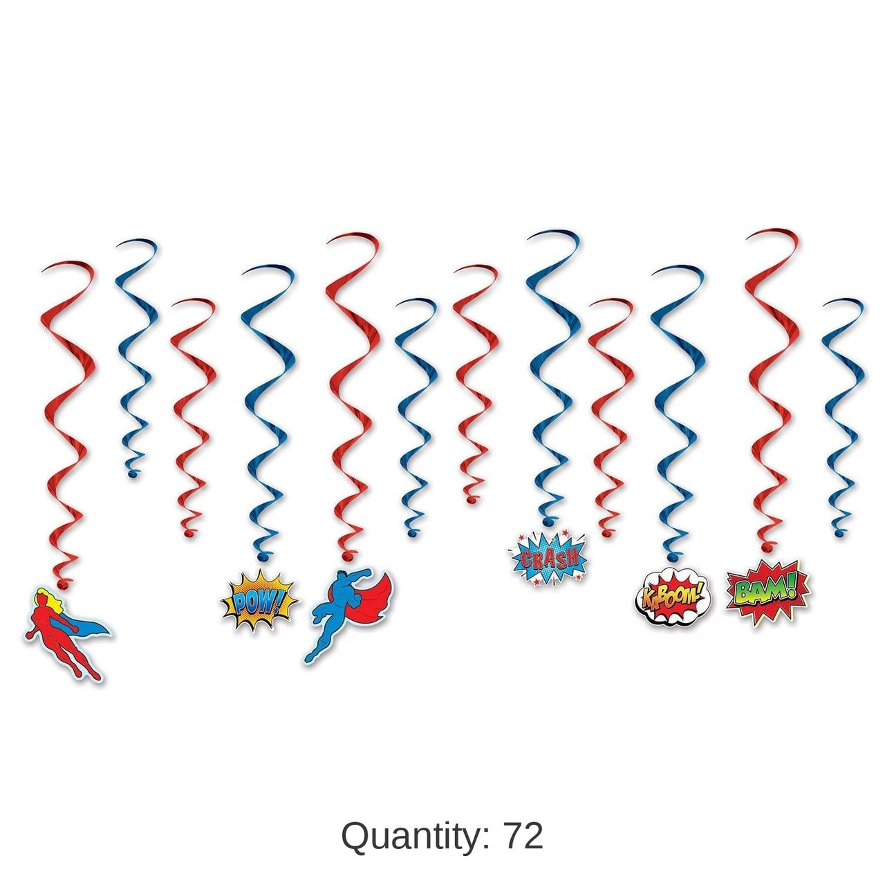 72 Pack Bulk Hero Party Whirls