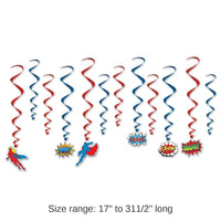 72 Pack Bulk Hero Party Whirls