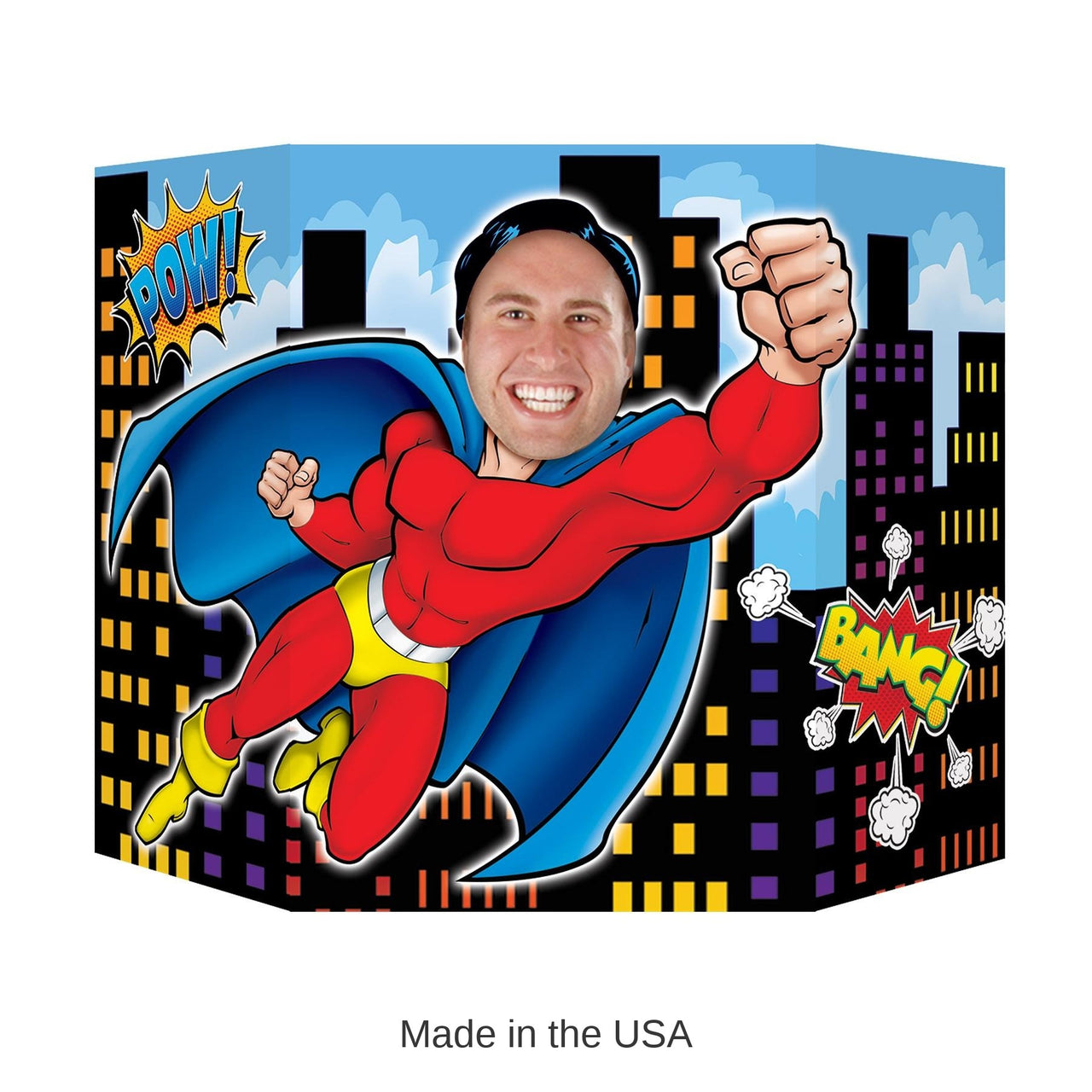 6 Pack Bulk Hero Party Photo Prop