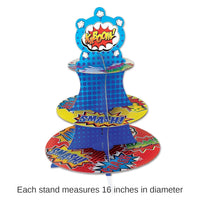 12 Pack Bulk Hero Party Cupcake Stand