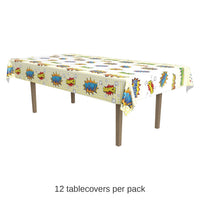 12 Pack Bulk Hero Party Tablecover