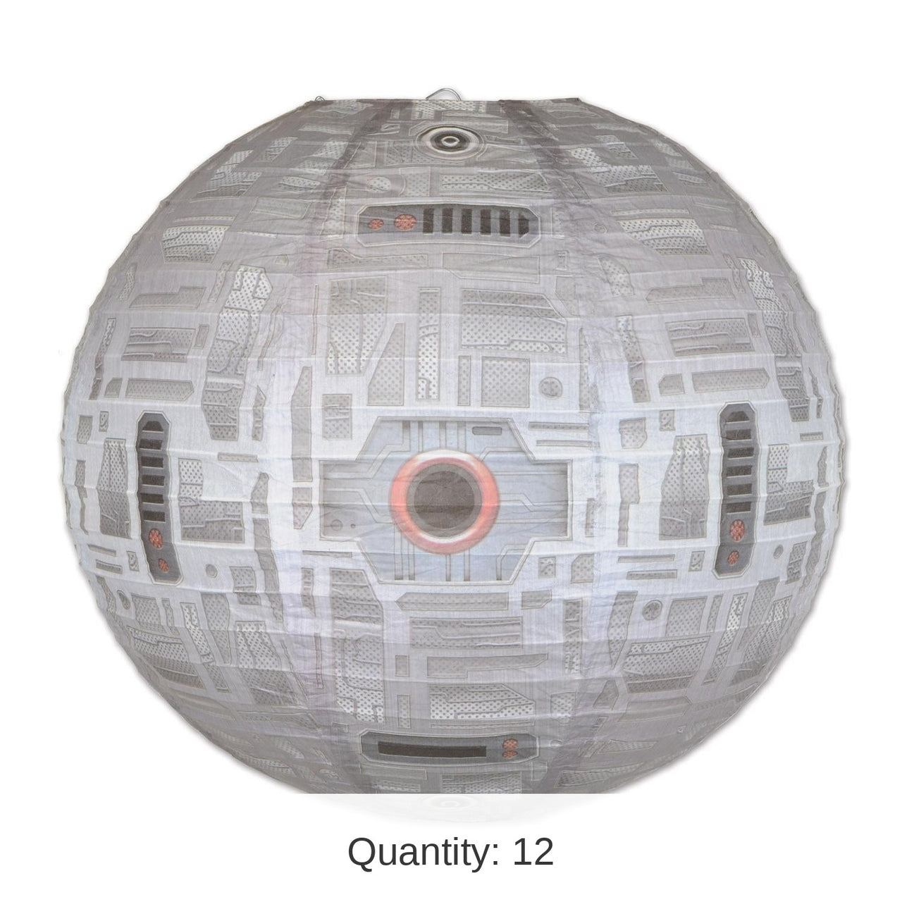 12 Pack Bulk Space Station Party Paper Lantern