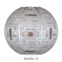 12 Pack Bulk Space Station Party Paper Lantern