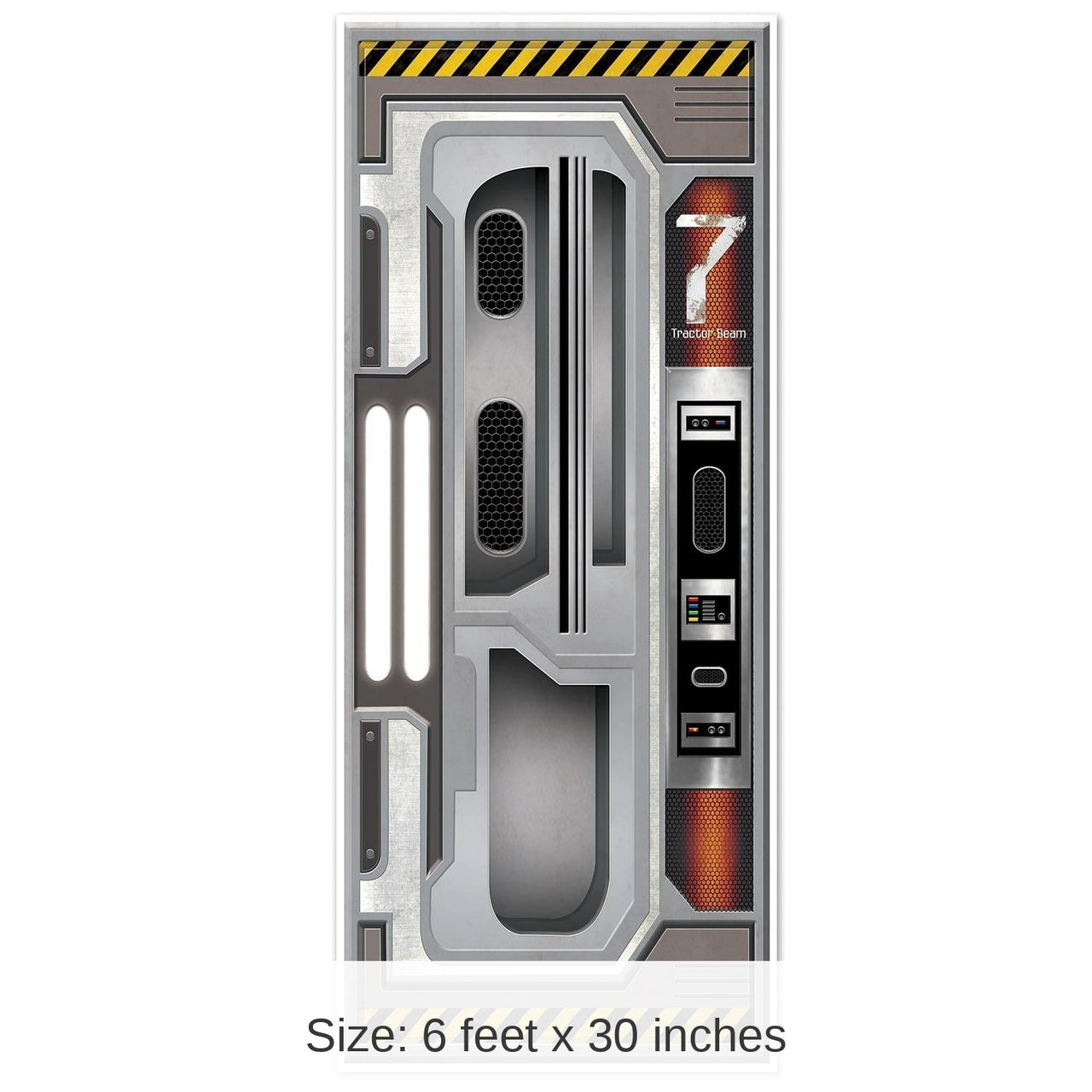 12 Pack Bulk Spaceship Party Door Cover