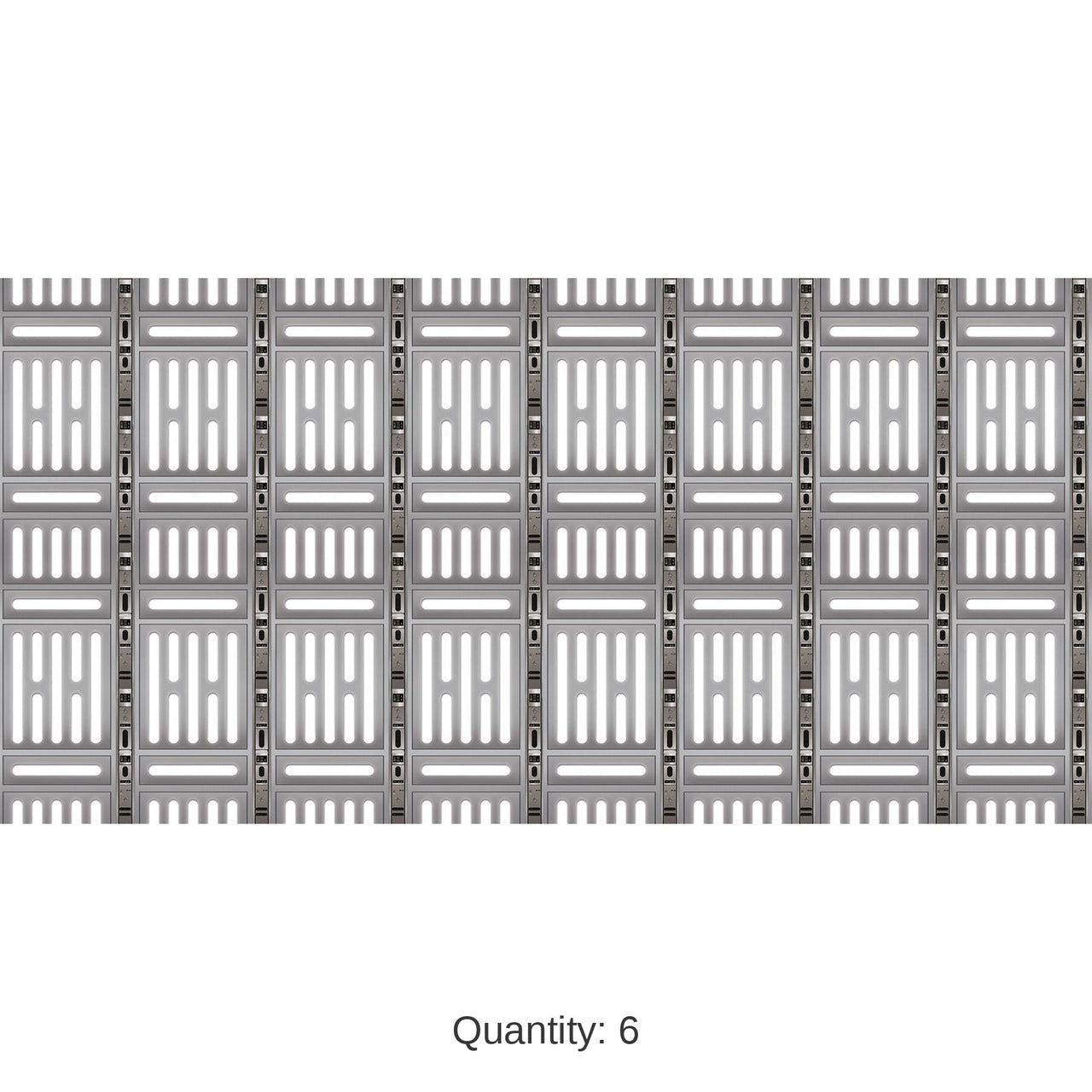 6 Pack Bulk Space Station Party Backdrop