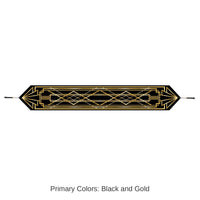 12 Pack Bulk Printed Roaring 20's Party Paper Table Runner