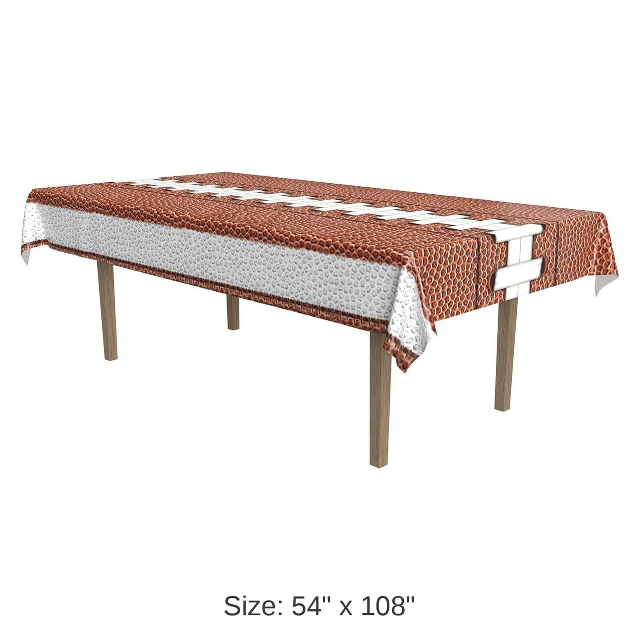 12 Pack Bulk Football Party Tablecover