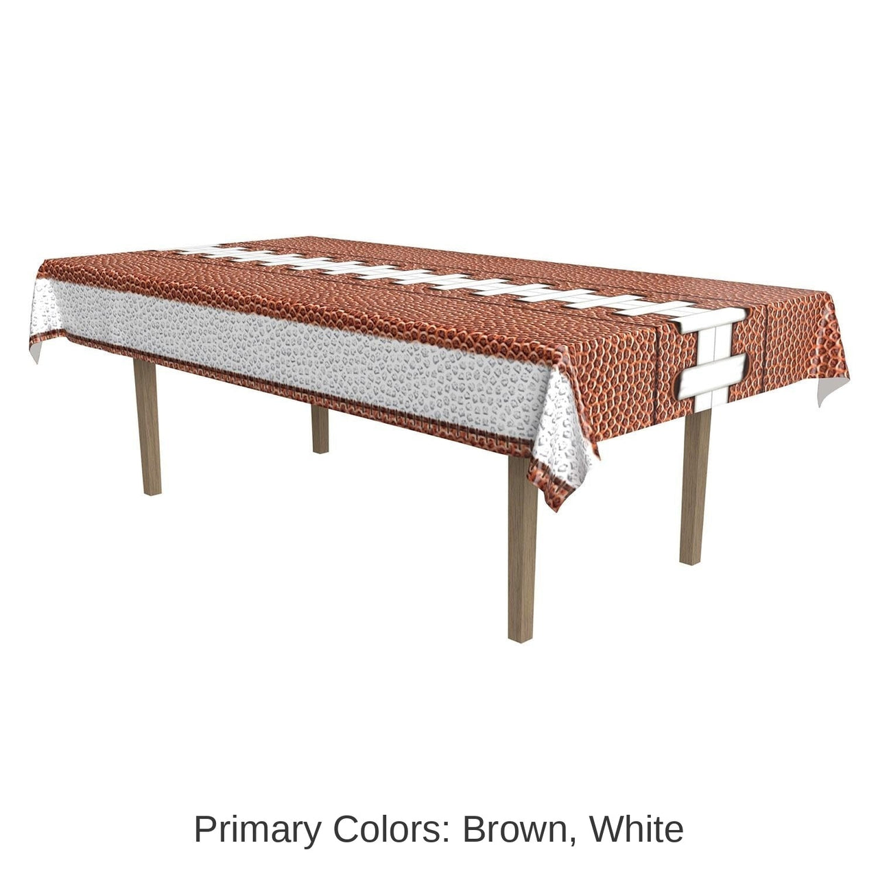 12 Pack Bulk Football Party Tablecover