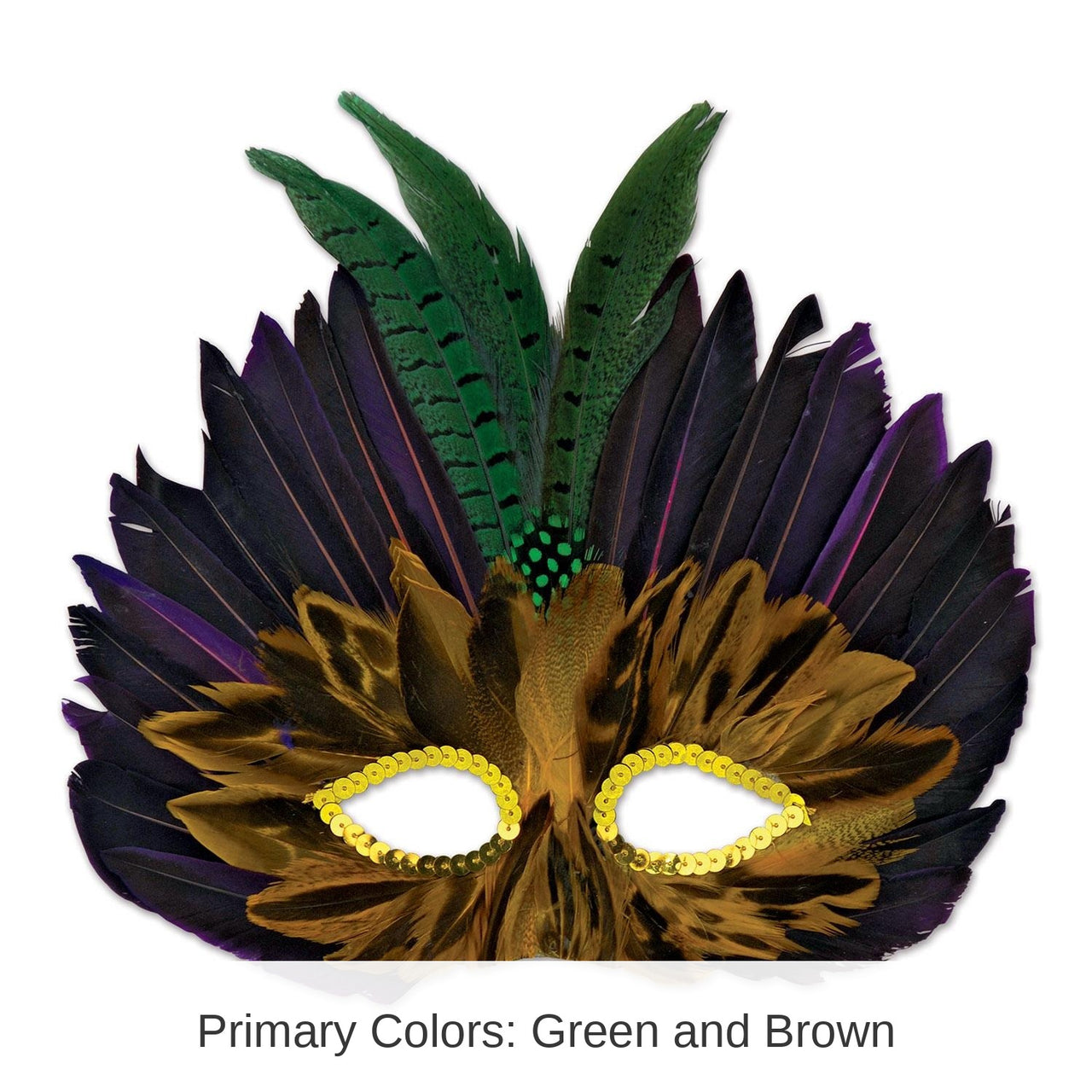12 Pack Bulk Mardi Gras Mask