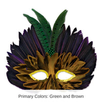 12 Pack Bulk Mardi Gras Mask