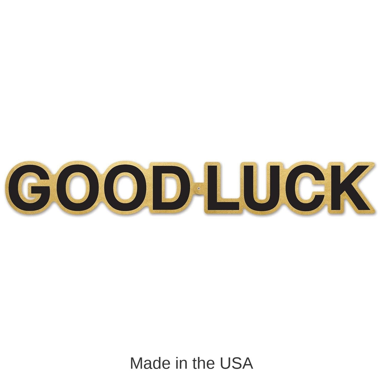 12 Pack Bulk Good Luck Party Foil Streamer
