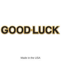 12 Pack Bulk Good Luck Party Foil Streamer
