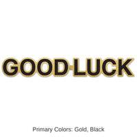 12 Pack Bulk Good Luck Party Foil Streamer
