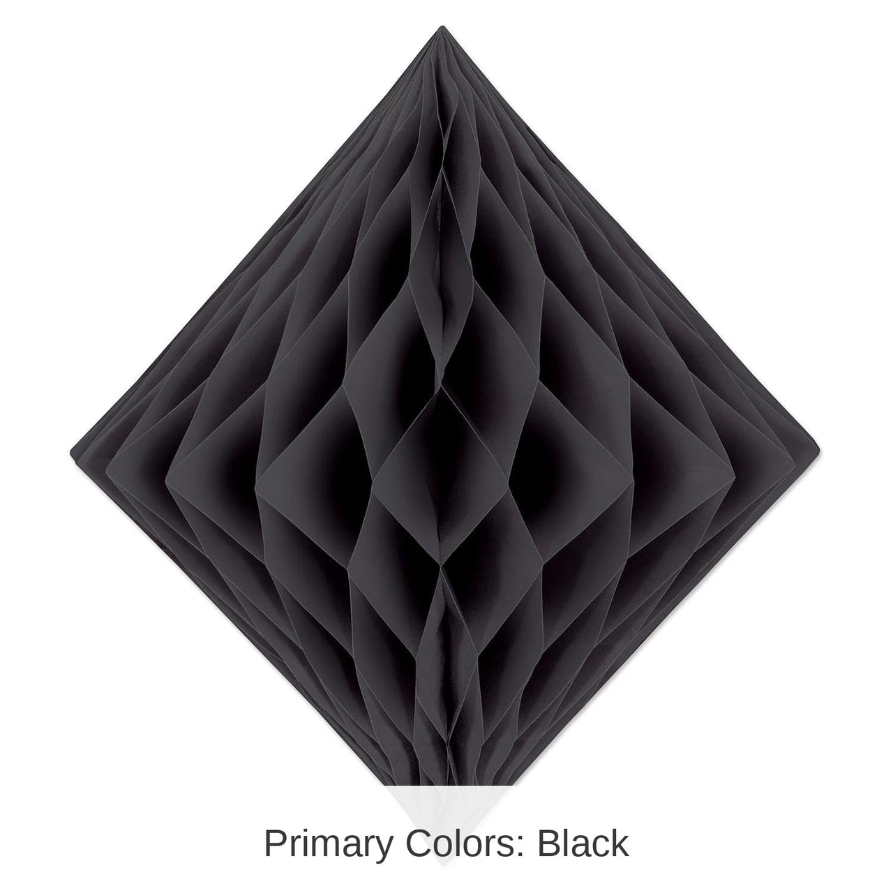 12 Pack Bulk Party Tissue Diamond - black