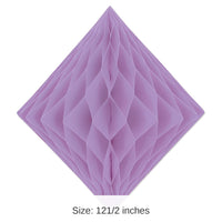 12 Pack Bulk Party Tissue Diamond - lavender