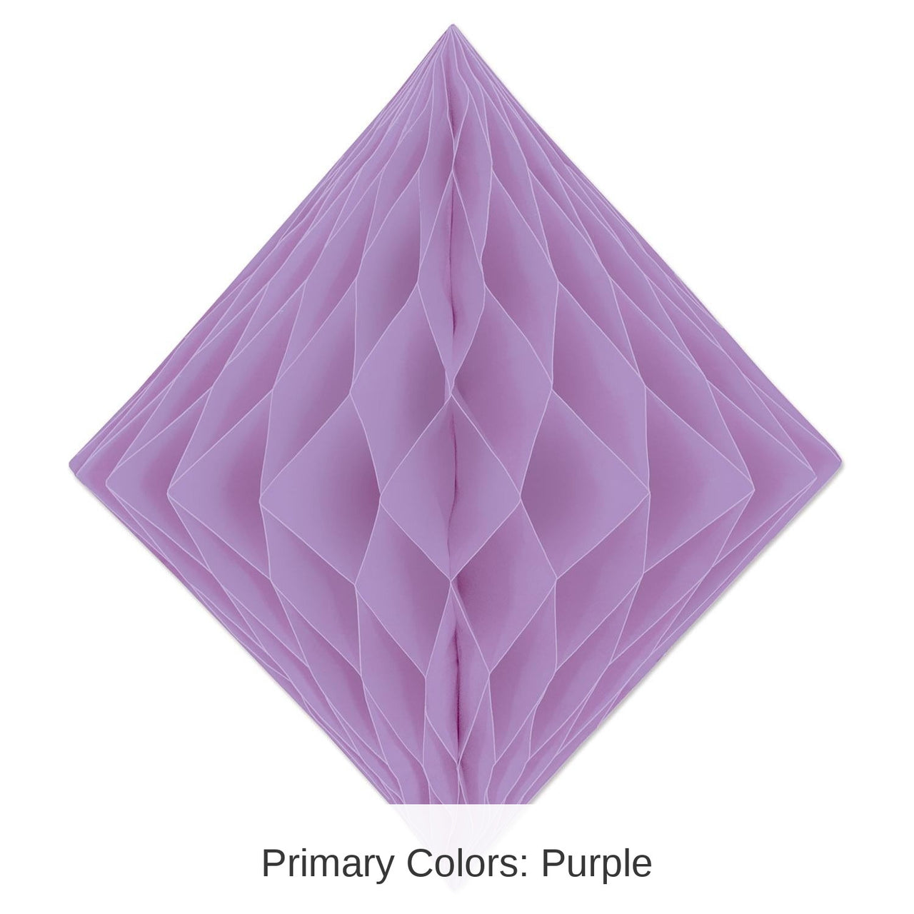 12 Pack Bulk Party Tissue Diamond - lavender