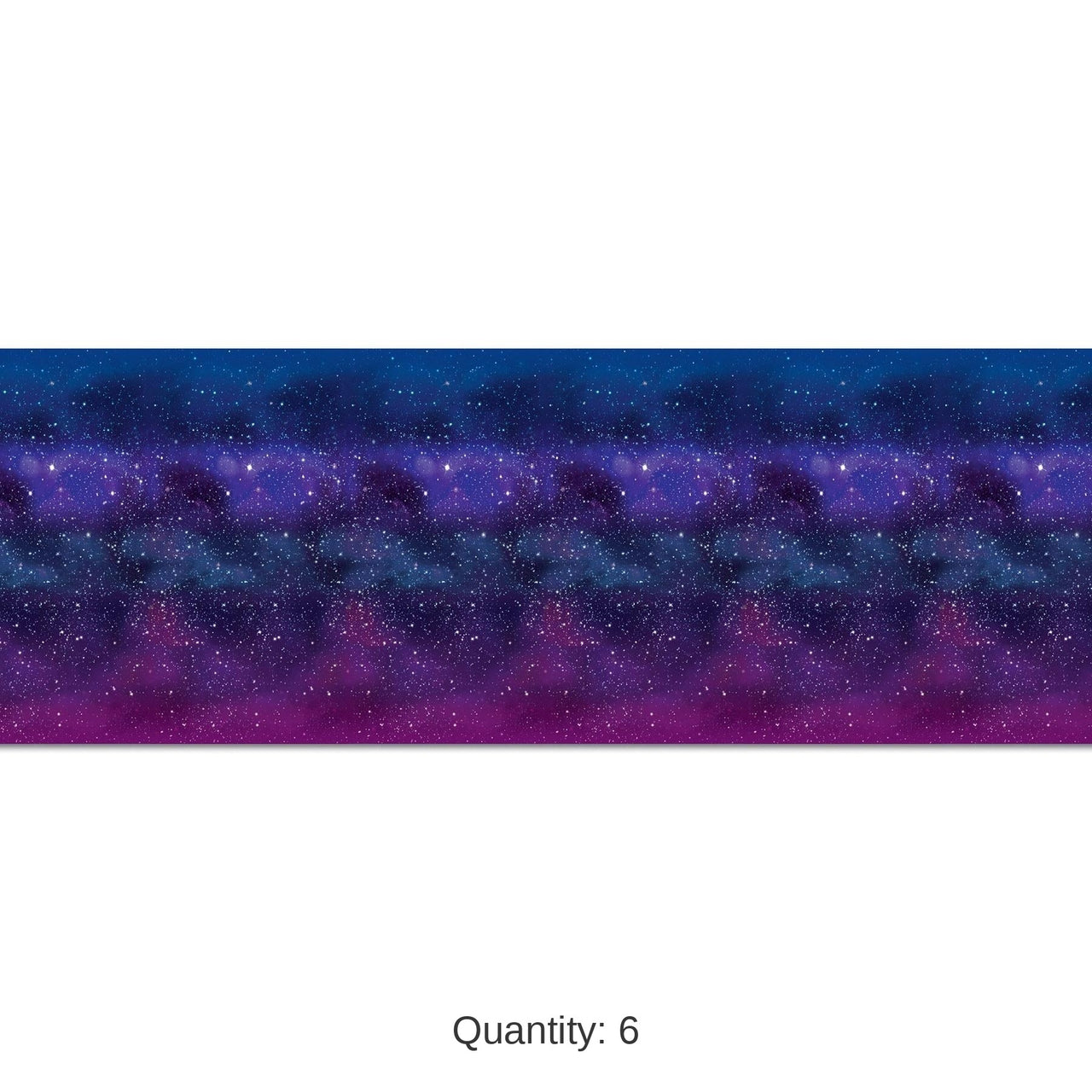 6 Pack Bulk Galaxy Party Backdrop