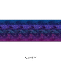 6 Pack Bulk Galaxy Party Backdrop