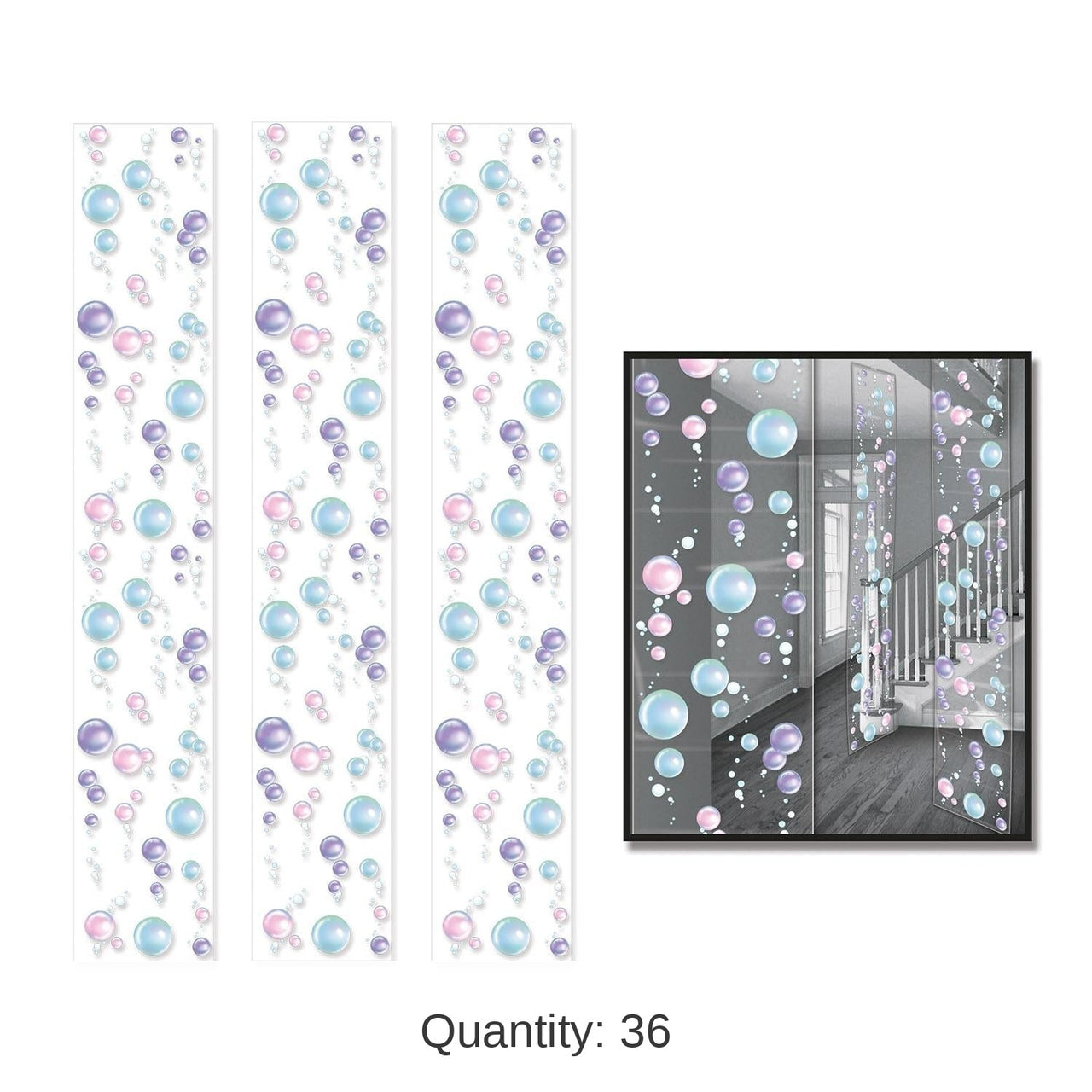 36 Pack Bulk Bubble Party Panels