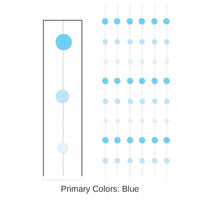 72 Piece Bulk Dot Stringers - blue