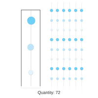 72 Piece Bulk Dot Stringers - blue