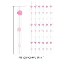 72 Piece Bulk Dot Stringers - pink