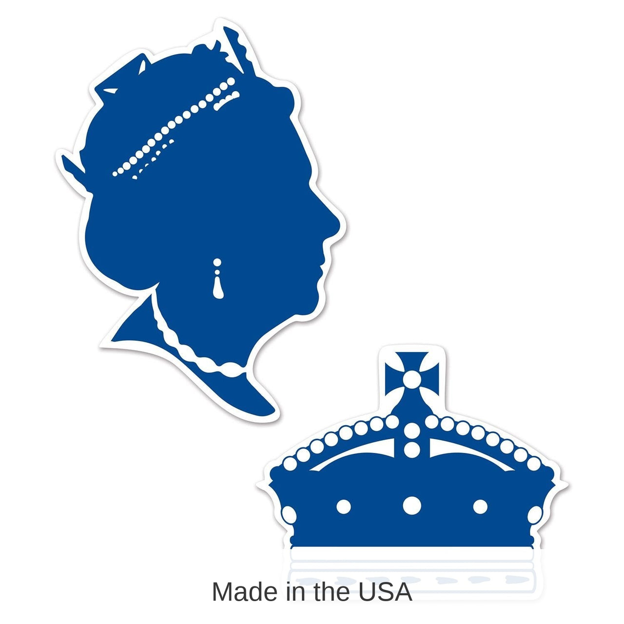 24 Pack Bulk Queen Party Silhouettes