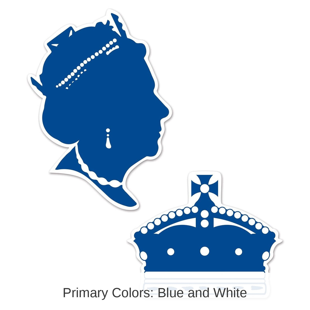 24 Pack Bulk Queen Party Silhouettes